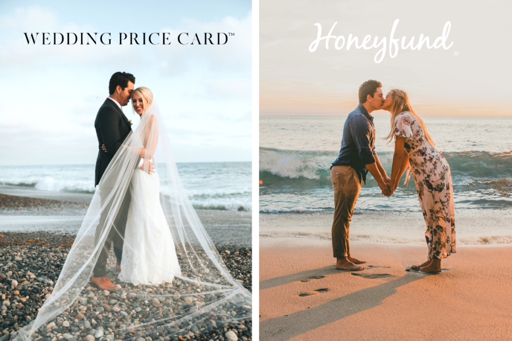 Wedding Price Card x Honeyfund